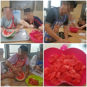 <프로그램>요리요법 "시원한 수박화